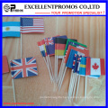Custom Desk National Flag with Plastic Stand (EP-17)